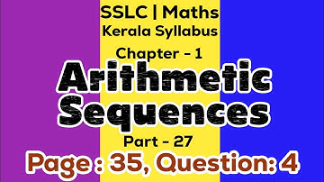 class 10 sslc maths chapter 1 arithmetic sequences page 35 question 4 kerala syllabus scert part 27