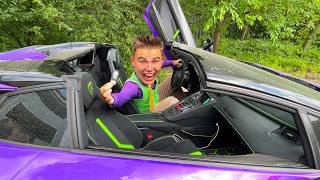 Trending Comedy Video 2026 - Giant Fire TruckHides A Secret Super Bike For Family