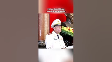 5 lãnh đạo cấp cao Bộ Công an mang cấp bậc hàm Thượng tướng