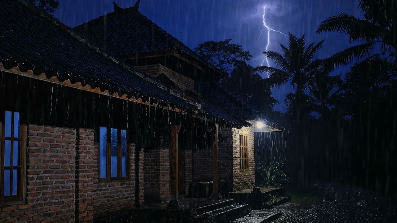 Rain in the Dark Forest 🌧️ Gentle Night Sounds for Deep Emotional Calm