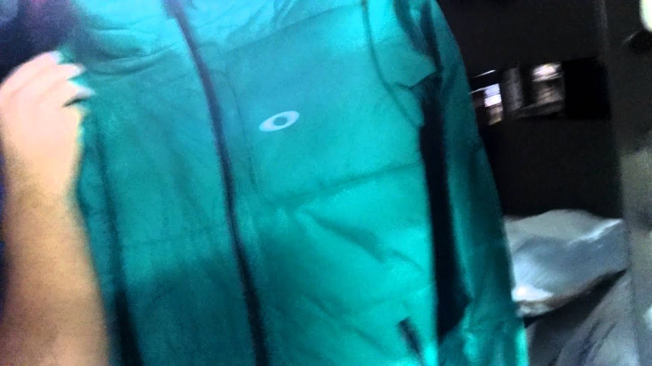 jaqueta oakley verde