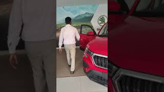 Skoda car First time viwe