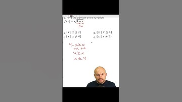 Find the Domain of The Square Root Function | Pc Q6