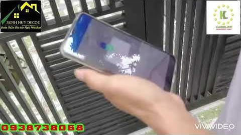 Review Khóa cửa cổng KASSLER - KL-579I lắp đặt thực tế.