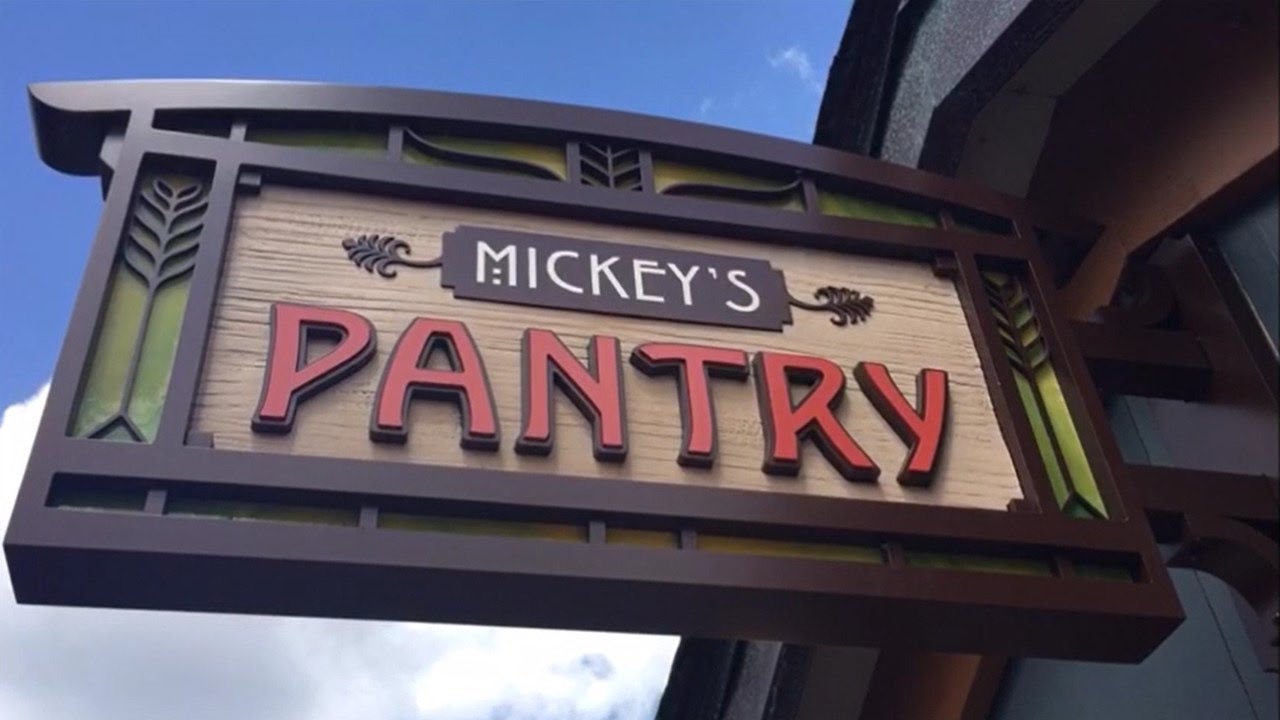 Mickey's Pantry Disney Springs YouTube