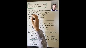 The Fundamental Theorem of Finitely Generated Abelian Groups I (Algebra 1: Lecture 18 Video 2)