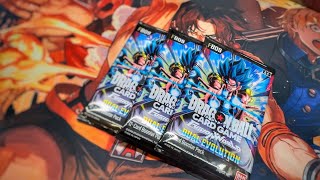 APRIAMO 3 BUSTE DI DRAGON BALL FUSION WORLD FB09 DUAL EVOLUTION E VI REGALIAMO I CODICI GIOCO