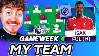 FREE HIT ACTIVE! 🚨 MY GW4 FPL TEAM REVEALED! | Fantasy Premier League 2026/27