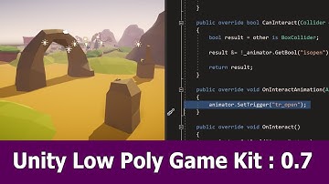 Unity Low Poly Game Kit : Stones & Prefabs (Update 0.7)