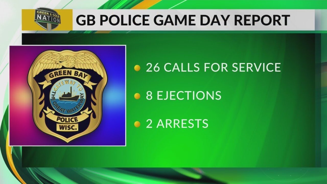 2 fans arrested, 8 ejected during Packers rivalry game with Bears to end regular season