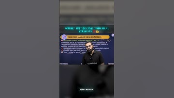 Weekly Test decides your real strength💪 | Ft. Parth Sir  #ipmatwallah #test #parthsir #physicswallah