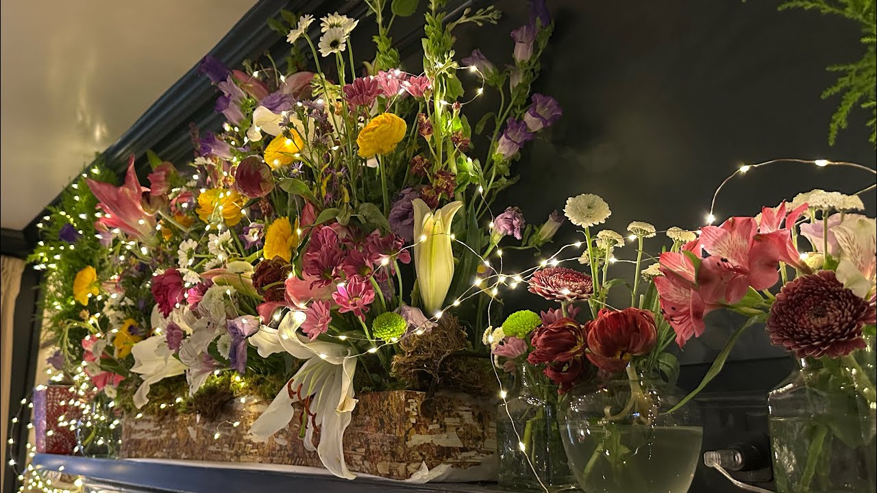 Garden Inspired Christmas Decor at Ladew Topiary Gardens!