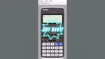 How to find any root of a number- GCSE Calculator