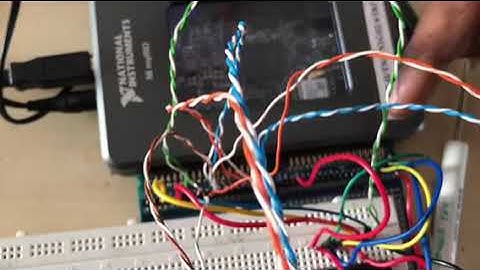 Myrio Labview demo 16x1 mux demux