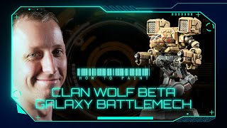 How to paint Clan Wolf Beta Galaxy Battlemech for Battletech.