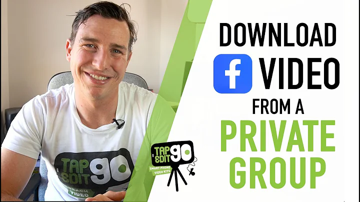 Download a Video from a Private Facebook Group