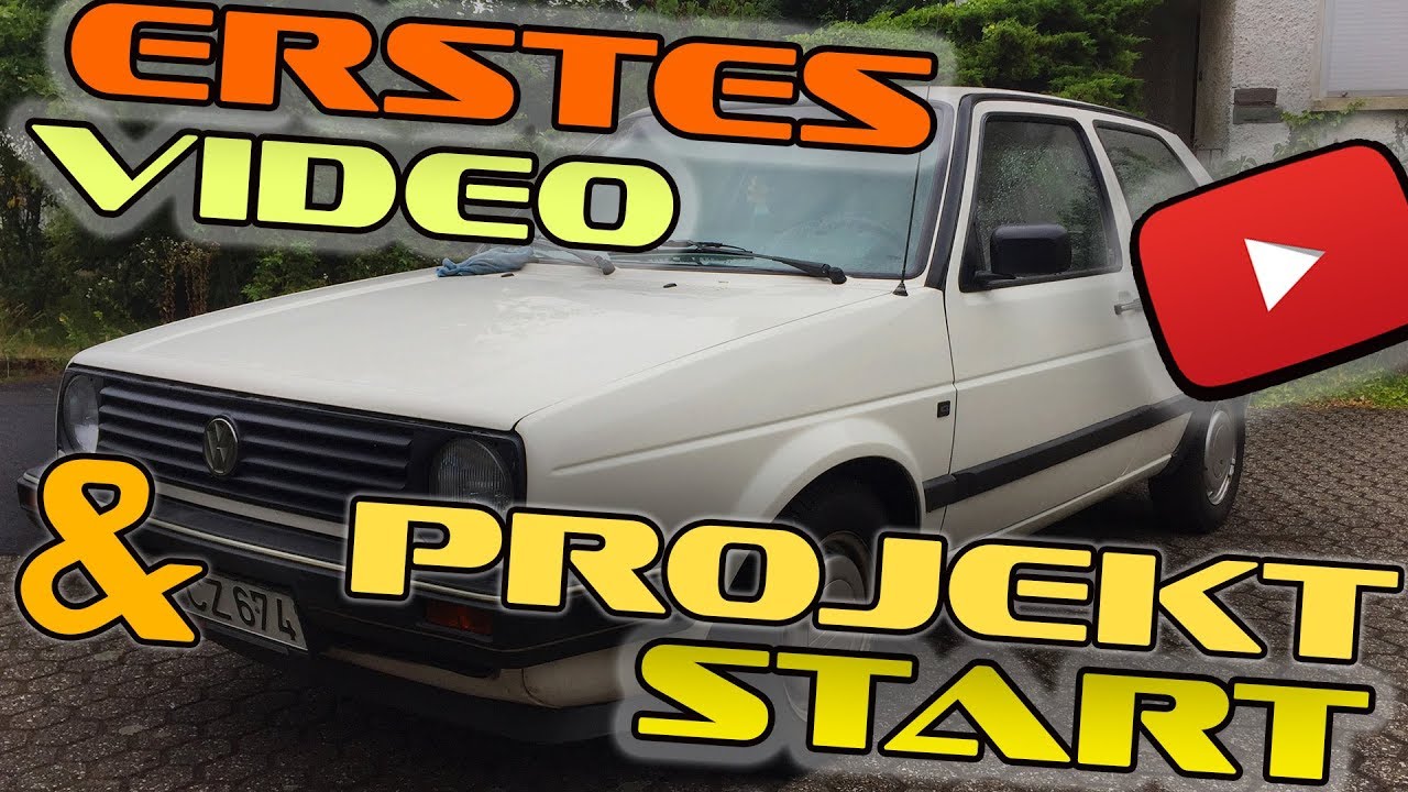 Vw Golf 2 Projektstart