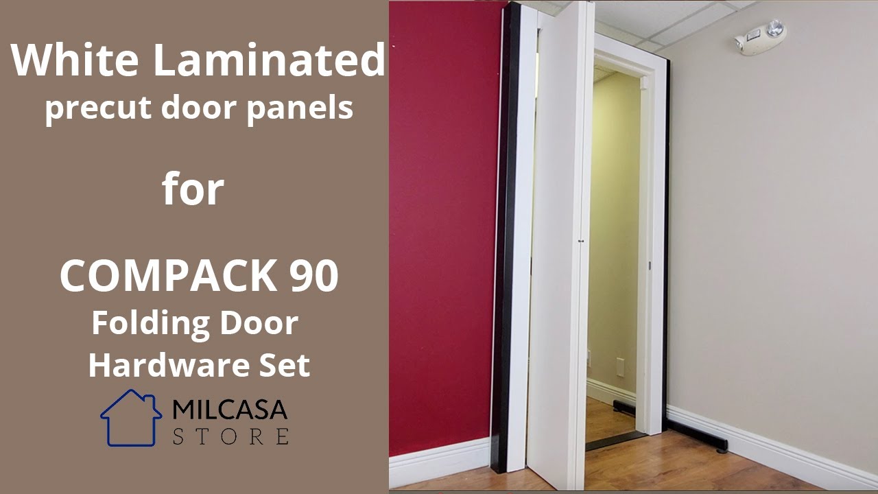 Compack Panel Milcasa Store - White Laminated Precut Door Panels for Compack 90 - YouTube