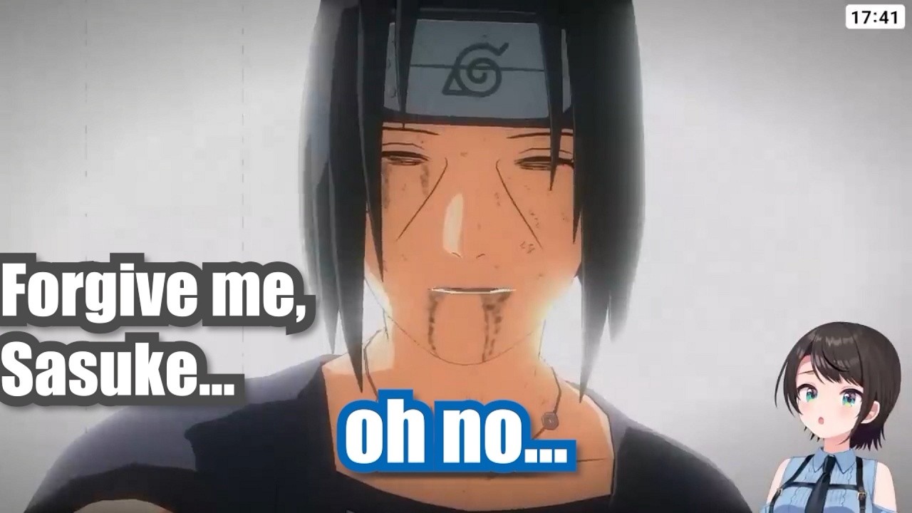 Subaru's 1st Reaction: The Truth of Uchiha Itachi【Eng Sub / STORM 2 / hololive】
