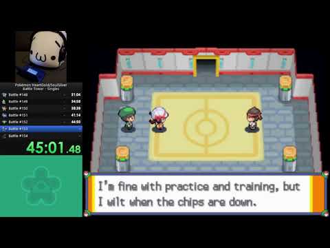Pokemon HG/SS - Battle Tower Singles (141-154) - YouTube