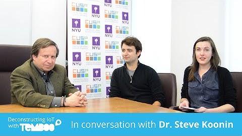 In Conversation with Dr. Steve Koonin Part 1