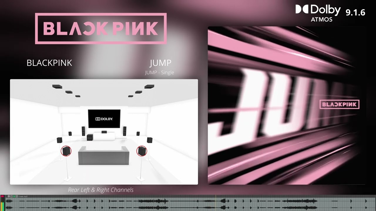 BLACKPINK - JUMP - Dolby Atmos Stems (Instruments  & Hidden/Back Vocals)