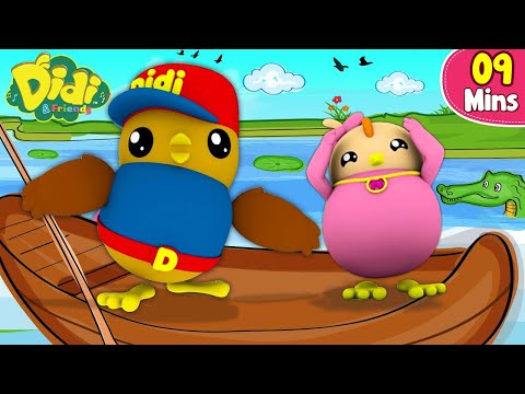 Didi & Friends Español | Rema, rema tu barca | Canciones infantiles animadas para niños