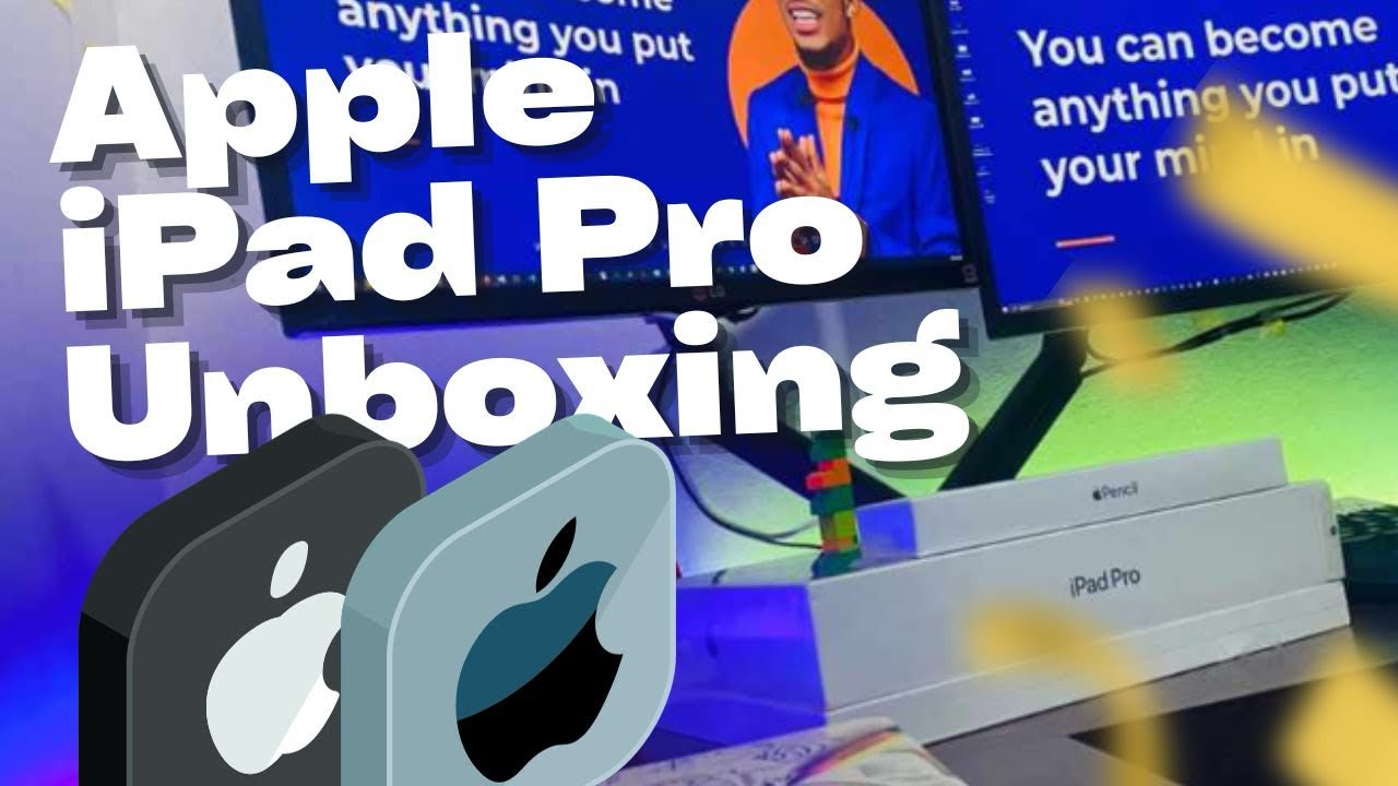 APPLE iPad Pro 12.9 inches UNBOXING | with iPad Pencil and Magic Keyboard |
