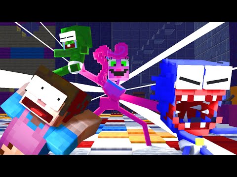 Poppy Playtime: Chapter 2 Minecraft Mini Huggy Wuggy New Mommy Long Legs  Minecraft  Poppy Playtime: Chapter 2 Minecraft Mini Huggy Wuggy New Mommy  Long Legs Minecraft Video Credit -TouchTapGameplay 