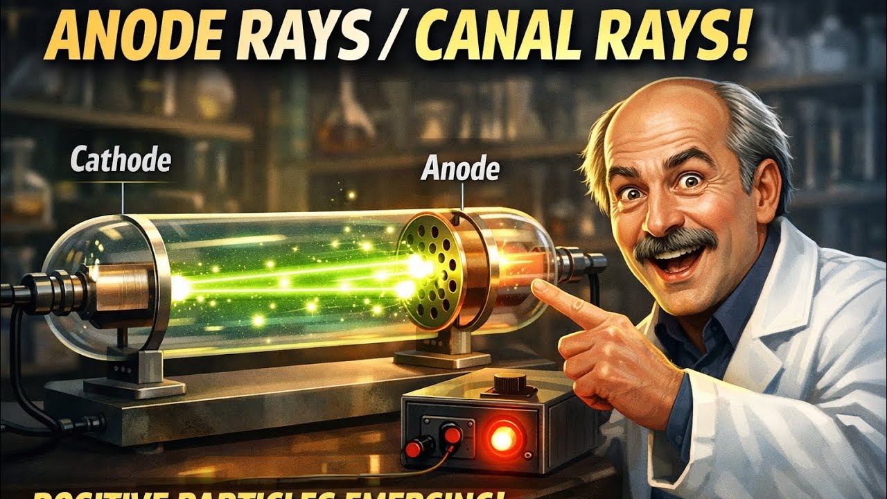 Canal Rays Canal Rays (Anode Rays) | Goldstein Experiment Explained | Atomic ...
