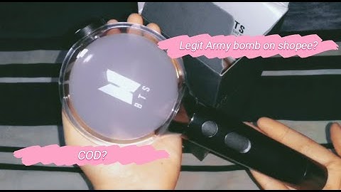 Unboxing ARMY BOMB from shopee