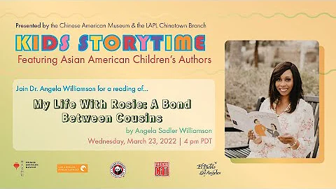Kids Storytime with Guest Author Dr. Angela Willia...