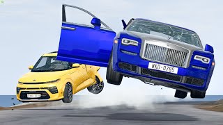 Satisfying Rollovers Crashes 49 - BeamNG Drive Crashes