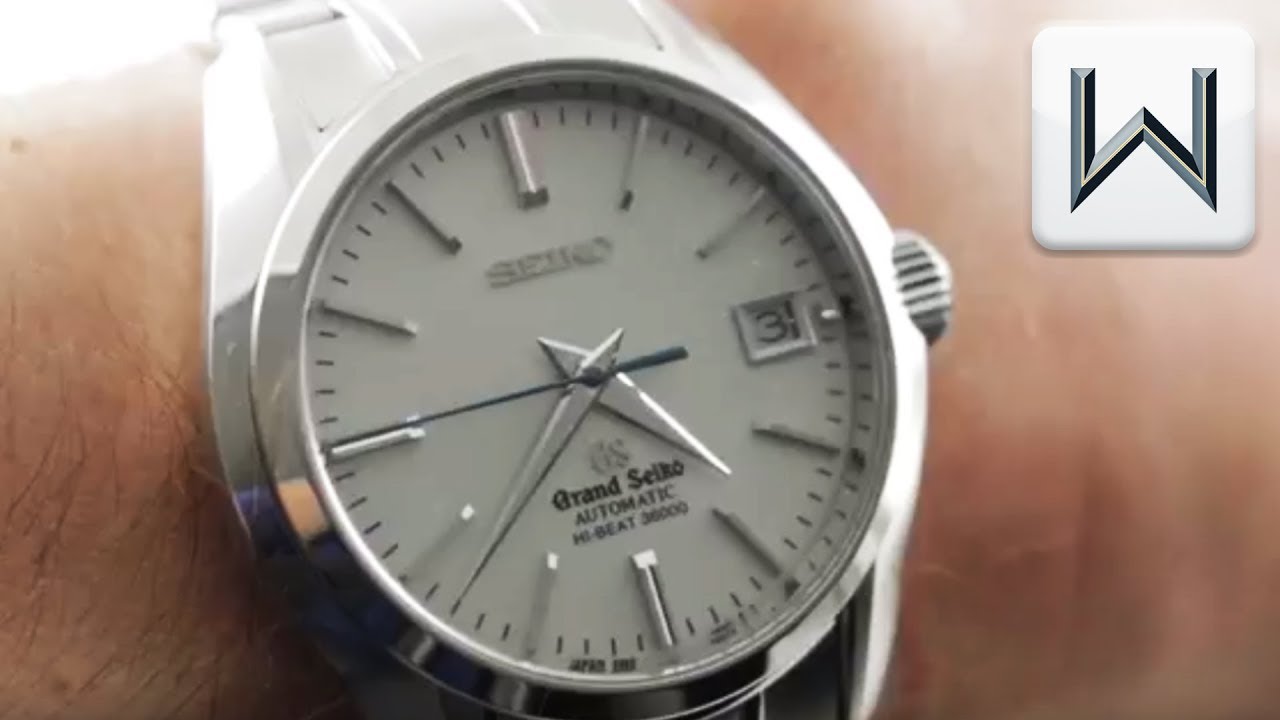 Grand Seiko Hi-Beat 36000 (SBGH001) Luxury Watch - YouTube
