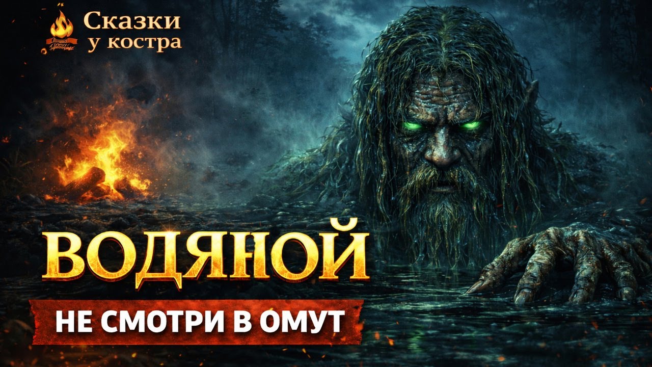 🌊 ВОДЯНОЙ — хозяин рек и омутов | Славянская легенда