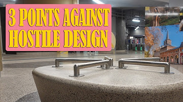 Hostile Architecture: 3 Reasons It Hurts Public Spaces & Homelessness - Hostile Design