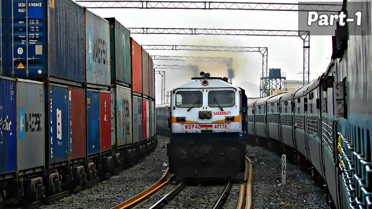 Bandra - Jaipur | Full Journey Via CONTAINER WALL  | 19707 