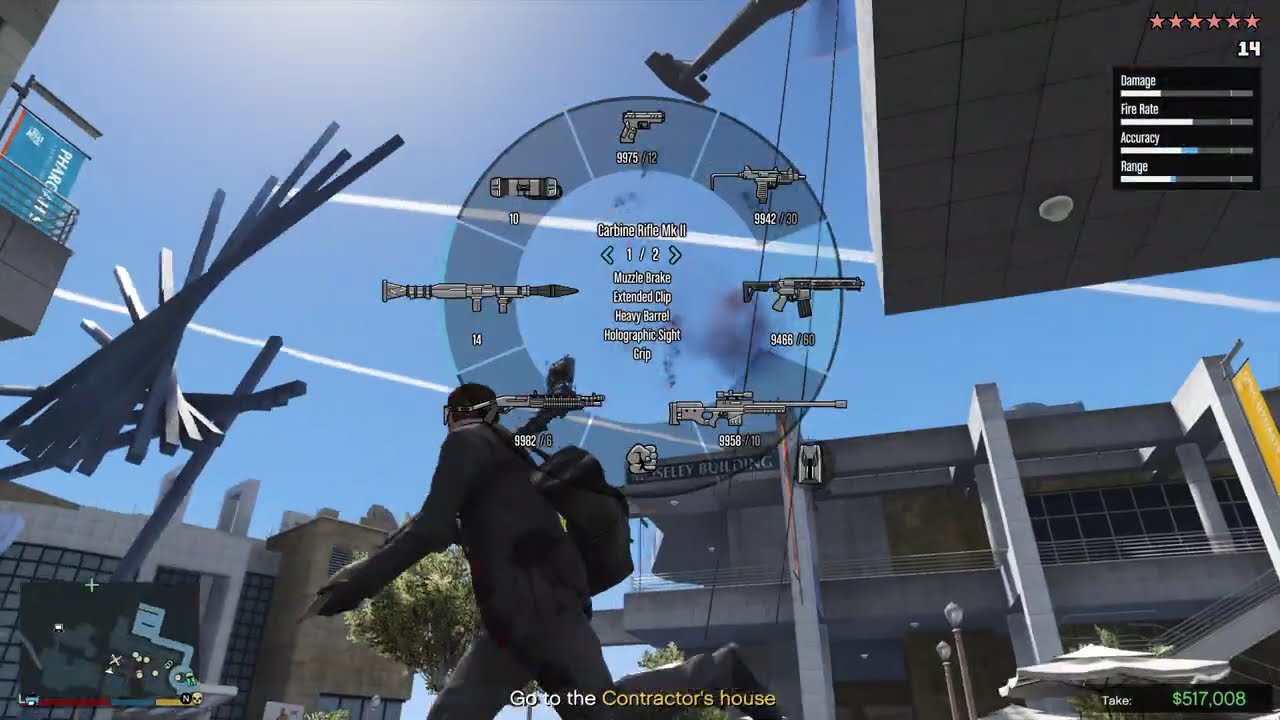 GTA 5 - Kortz Center Heist + Ten Star Escape 