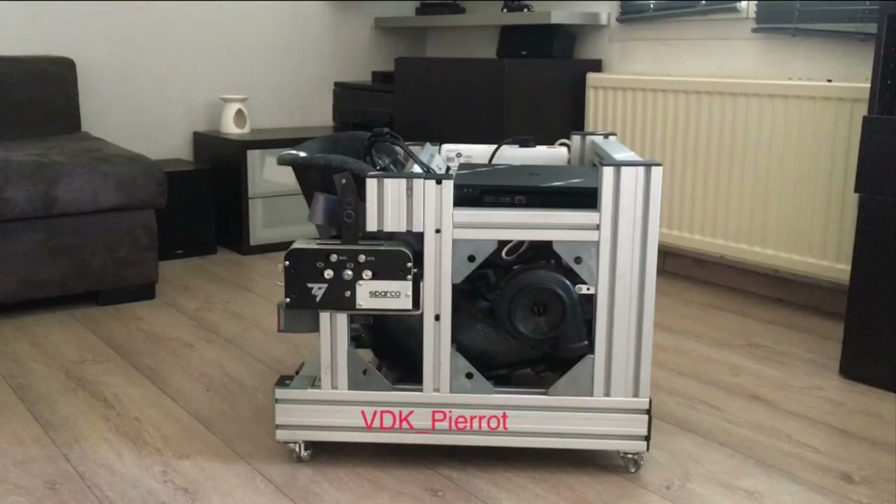 DIY simracing setup foldable, mobil, strong.