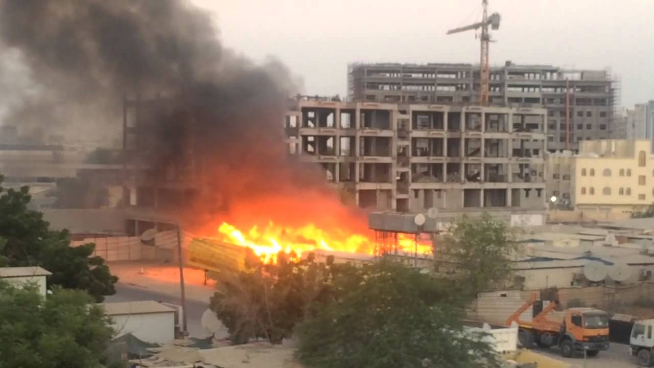 Massive fire in Ghala industrial area