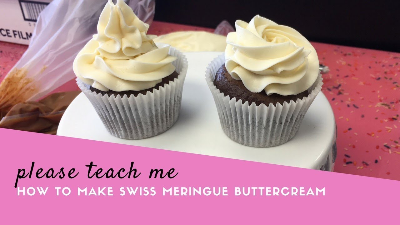 How to Make Swiss Buttercream Frosting YouTube