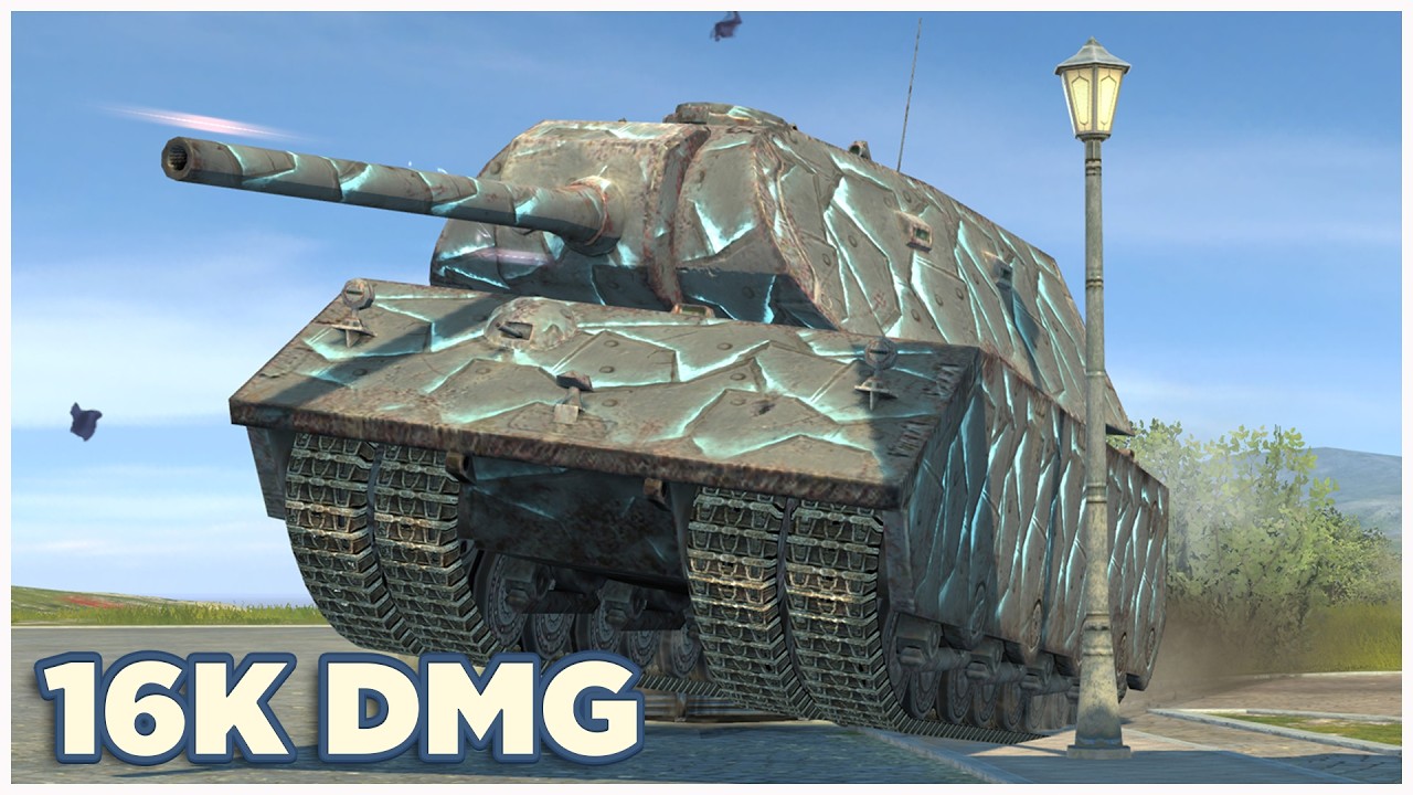 VK 168.01 (P) • 16К УРОНА 10 ФРАГОВ • Gravitizing WoT Blitz