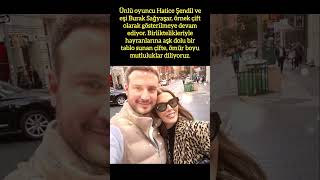 Hati̇ce Şendi̇l Ve Burak Sağyasara Mutluluklar