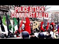 Police attack rally commemorating rosa luxemburg karl liebknecht