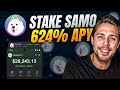 Samoyedcoin Staking on Jupiter – Good Boy Returns of 624% APY