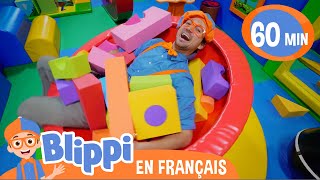 Blippi visite la salle de jeu pour enfants | Blippi en français | Vidéos éducatives pour enfants