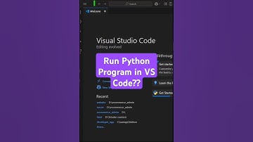 Run Python File In Vs code | Running Python code in Visual Studio Code #shorts #short #viralshort