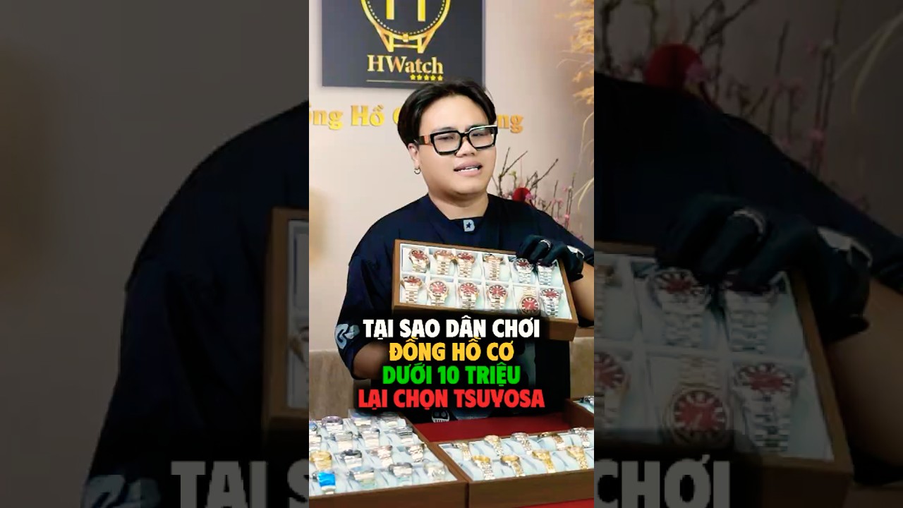 Tại sao dân chơi đồng hồ cơ dưới 10 triệu , lại chọn Tsuyosa ? NJ0153-82X  Hwatch Channel | Shorts |