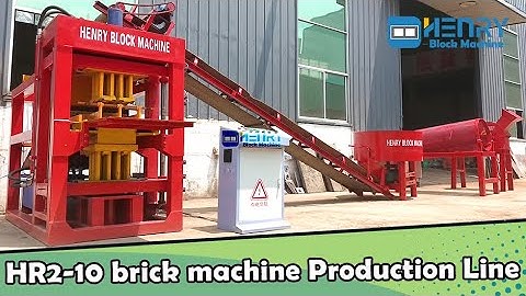 Complete description of compressed earth interlocking block making machine with full automatic model