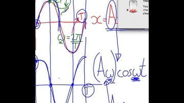 IB Physics Topic 4 1 3 Graphs of SHM motion VIDEO 3
